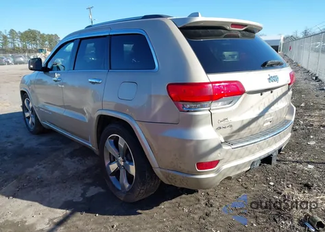 2014 Jeep Grand Cherokee Overland from USA, damaged, VIN 1C4RJFCG0EC279424